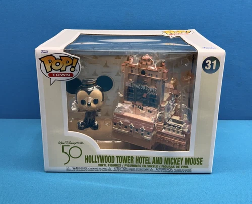 Hollywood Tower Of Terror and Mickey Mouse Funko POP WDW 50th Disney World