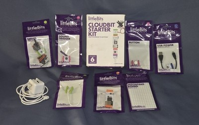 LittleBits electronics Cloudbit Starter Kit (Brand New) 6 modules New Open Box