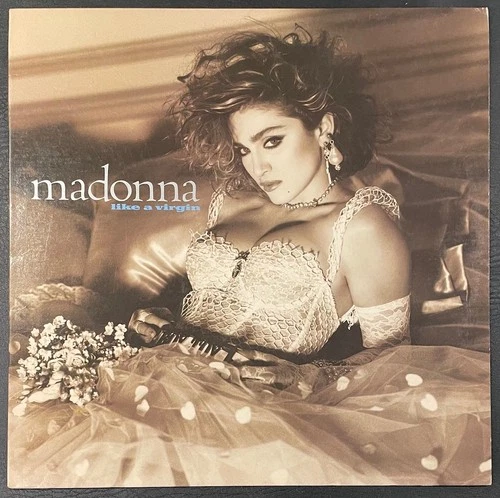 Madonna – Like a Virgin LP 1984 Sire 1-25157 Vinyl w/ Inner Sleeve VG+/VG+