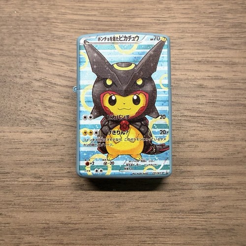 Poncho Pikachu Rayquaza #231 XY-P 2016  Japanese Promo Lighter