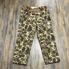 Mount'n Prairie Duck Camo Camouflage Waterproof Pants Mens 40