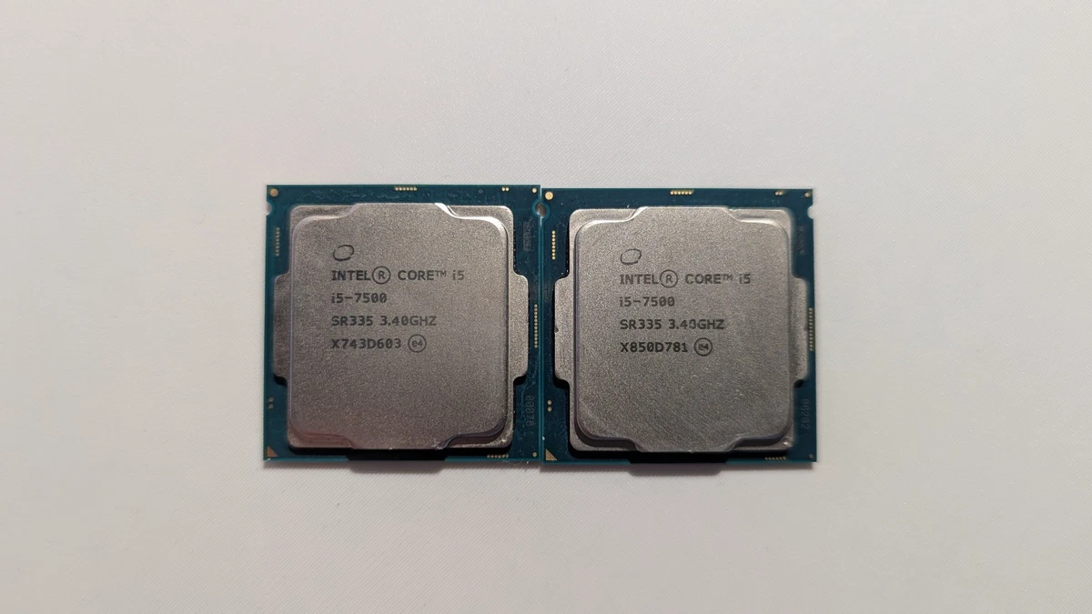 Intel Core i5-7500 Processor Model Computer Processors (CPUs) for