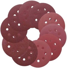 100pcs Hook and Loop Sandpaper for Random Orbital Sander, 5-inch 8-Hole Discs US