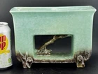 Roseville Artwood Green 1054-8” MCM Art Pottery In Excellent Mint Condition