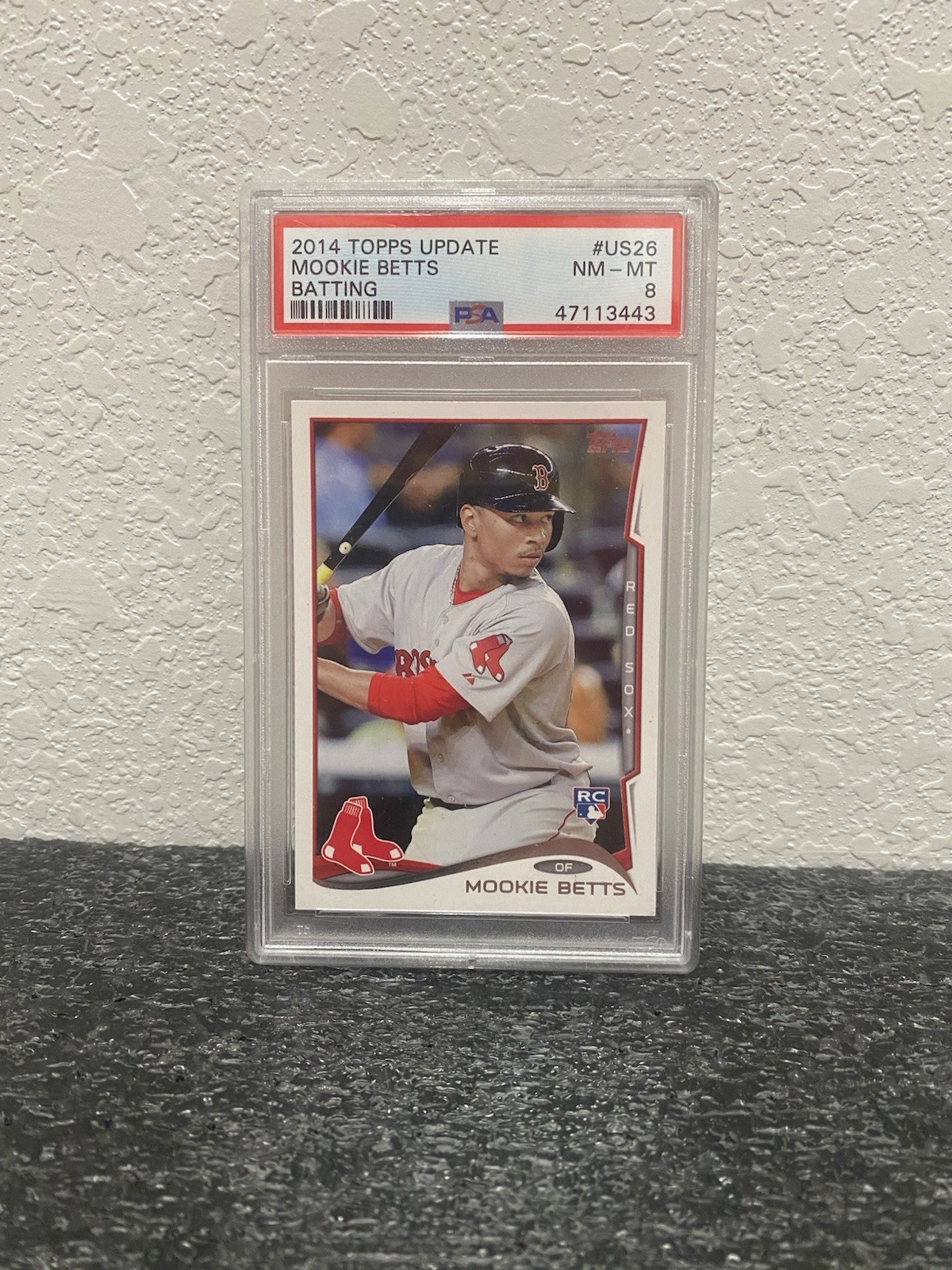 2014 Topps Update Series - Mookie Betts #US-26 Batting (RC)