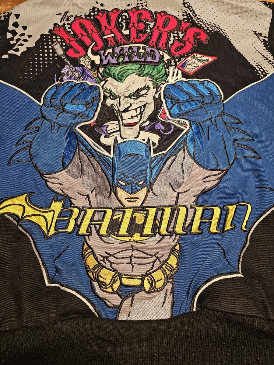 Vintage Batman Joker's Wild Movie Promo JH Design DC Comics Jacket