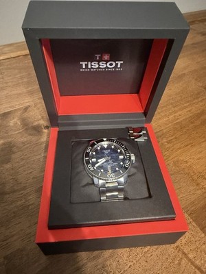 TISSOT SEASTAR 2000 POWERMATIC 80 BLUE WAVE DIAL T120.607.11.041.01 ISO 6425 