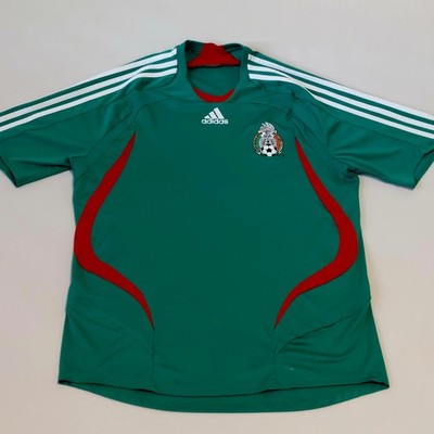 adidas メキシコ代表 2007-08 ユニフォーム ゲームシャツ サッカー MEXICO 2007-8 HOME FOOTBAL SHIRT SOCCER JERSEY ADIDAS 642508 L