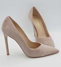 Stewart Weitzman Suede Stiletto Pumps Size 10 4.5 " High Heel