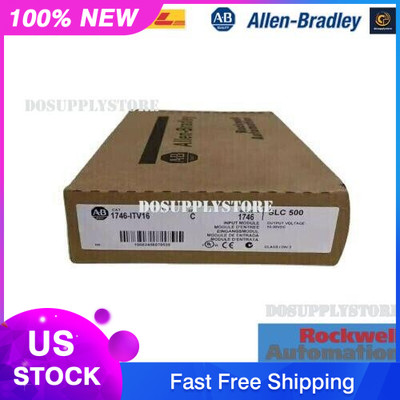 New Factory Sealed AB 1746-ITV16 /C SLC 500 16 point Input Module 1746ITV16
