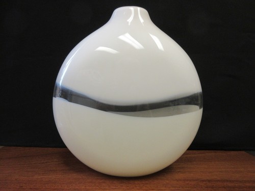CALEB SIEMON signierte KUNSTGLAS VASE AMERICAN CALIFORNIA MODERN 2007