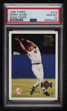 1996 Team Topps Wal-Mart New York Yankees Derek Jeter #219 PSA 10 GEM MT HOF
