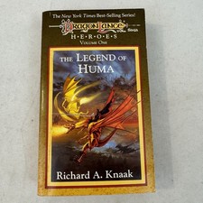 The Legend of Huma By Richard A. Knaak Dragon Lance Volume One Mass Market 1988