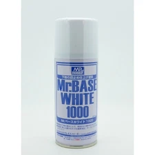 GSI Creos Gunze MR Hobby B518 Mr Base White 1000 Primer Spray Aerosol 180ml
