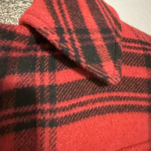 Polo Ralph Lauren Womens Jacket 8 Plaid Twill Utility Jacket Wool Blend - Picture 7 of 13