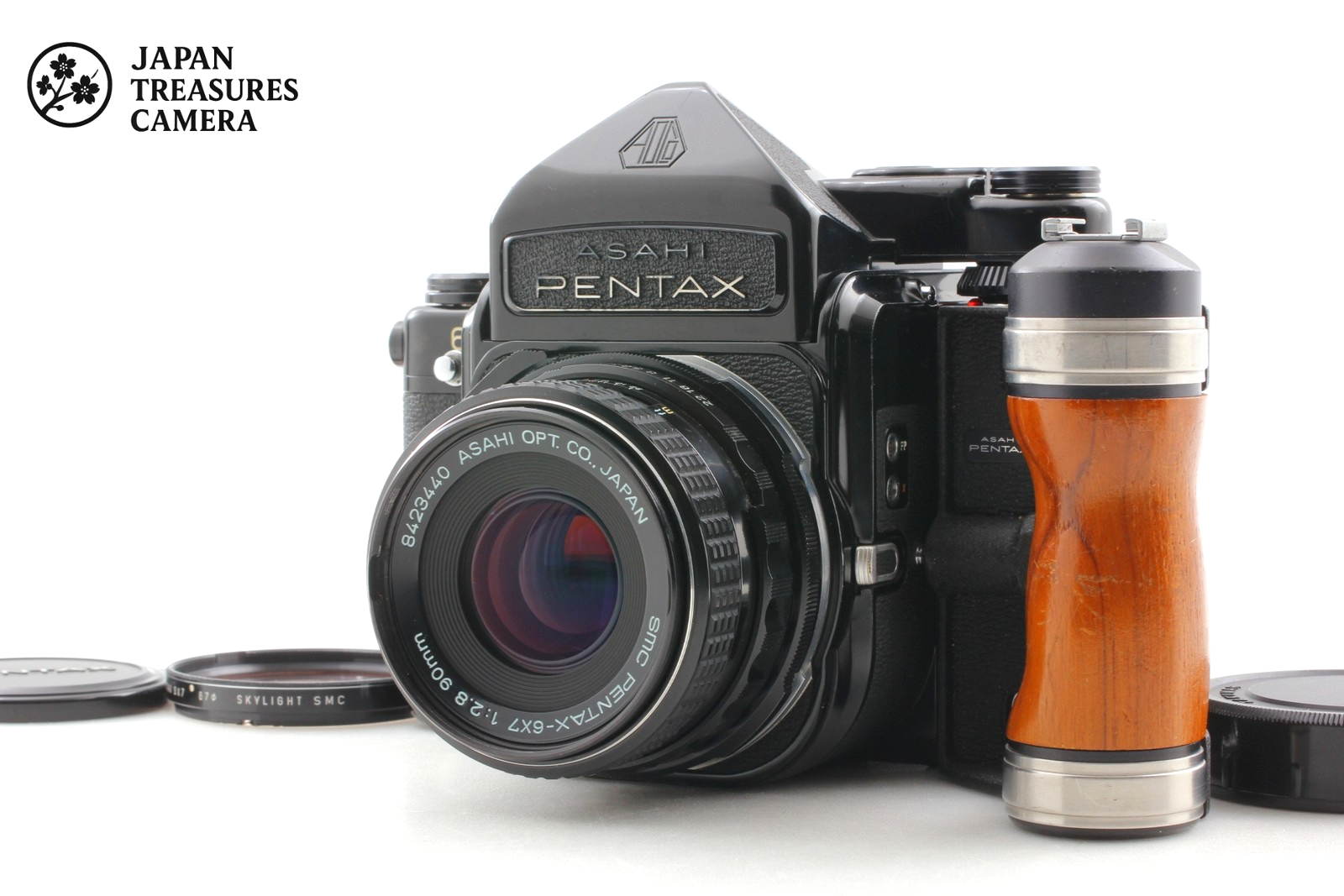 [ N MINT+++] PENTAX 6x7 67 Eye Level Film Camera SMC T 90mm F2.8 Lens From JAPAN