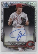 2025 Bowman Chrome Mega Box Prospect Mojo Sammy Stafura #BMA-SS Auto yl0