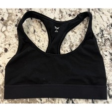 Tna Black Racerback Sports Bra Size S Athletic Workout Gym Yoga