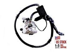Front Hand Hydraulic Disc Brake Master Cylinder Caliper Assembly with New