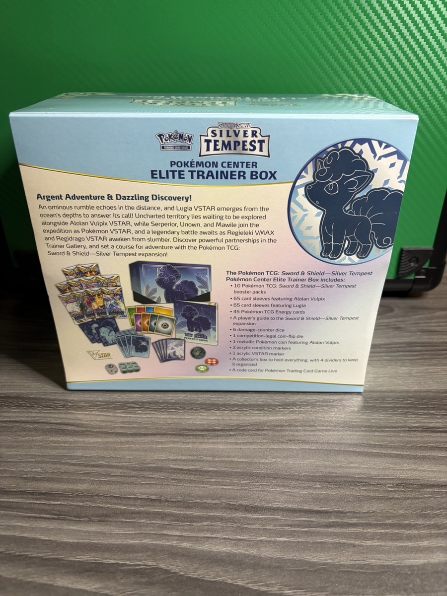 pokemon center silver tempest booster box Trading Card Game: Sword and Shield Pack As the boundary between dimensions tears apart Pokemon Center Exclusive - Silver