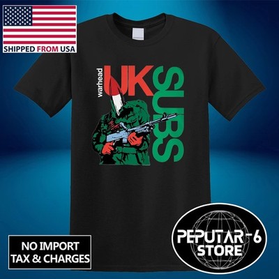 U.K. Subs - Warhead Men's Black Size S-5XL