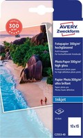 Avery Zweckform C2553-40 Inkjet Fotopapier 100 X 150 Mm 40 Blatt