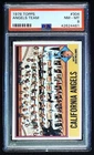 1976 TOPPS ANGELS TEAM NOLAN RYAN #304 PSA 8