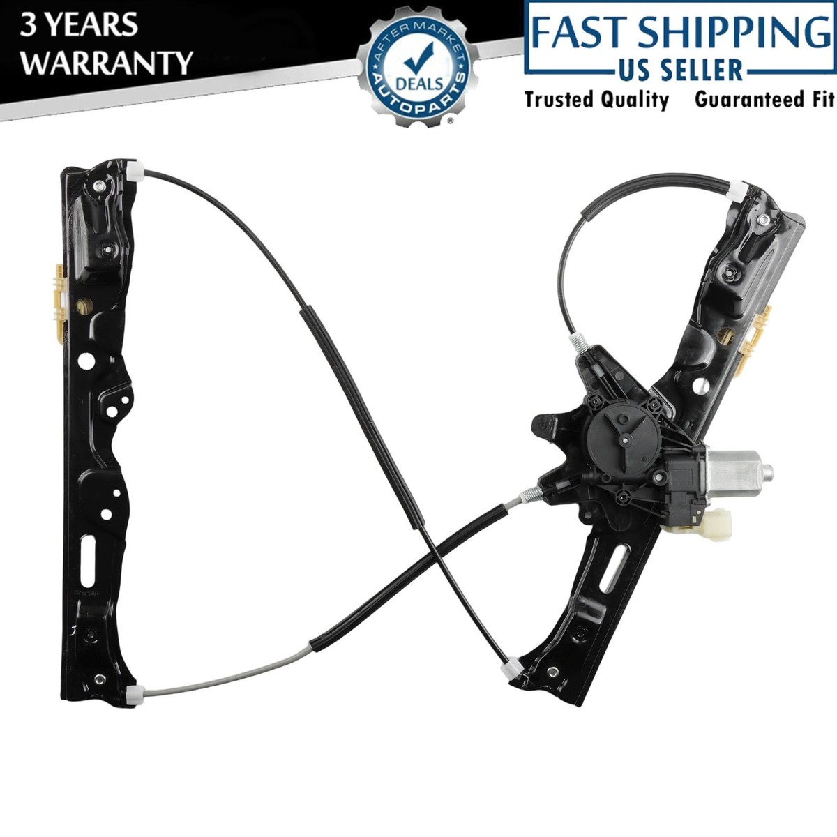 Rear Right Electric Window Regulator With Motor For Ford Ranger PX & Mazda BT50 – 2 Pin, 100088