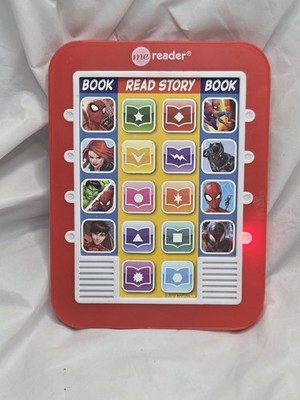 Marvel Super Heroes Me Reader Electronic Story Library Read Aloud TESTED WORKS