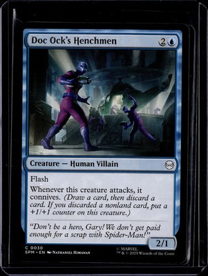 Doc Ock's Henchmen - 30 - SPM - NM - MTG Magic the Gathering
