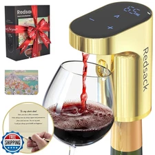 Smart Digital Wine Dispenser and Electric Aerator with Auto Stop, 1-999ML Qua