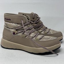 Columbia Women's Slopeside Village Omni-Heat Mid Winter Oxford Tan Iris Size 8