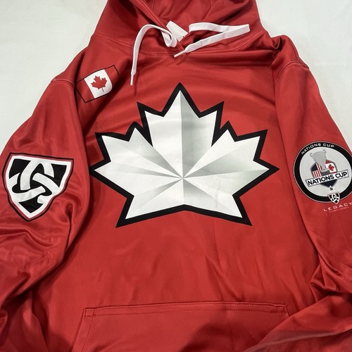 Team Canada Hoodie Jacket Mens Size Small Nations Cup Logo - Picture 8 of 12