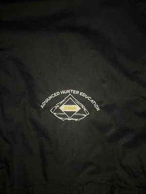 Advanced Hunter Education Wildlife Navy Blue Jacket Size 4 XL Hunting