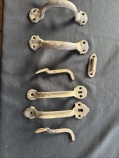 Tire-porte vintage en fonte 2 serrures de porte