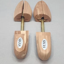 VTG Rochester Shoe Tree Co. SYMS Wood & Metal Shoe Trees/Stretcher Large