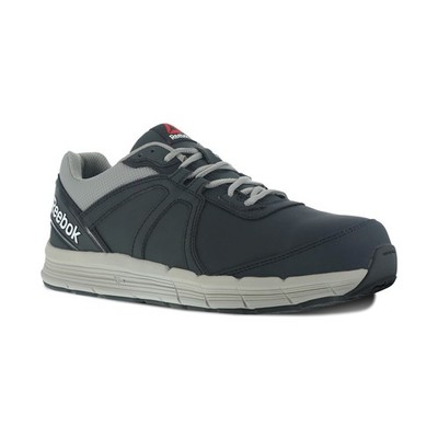 Reebok Work Men's Guide Industrial Steel Toe Shoe Eh Navy And Grey - 16 Medium
