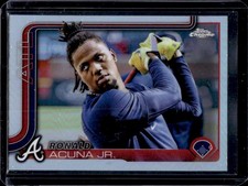2025 Topps Chrome Ronald Acuna Jr. Image Variation SP #257 Braves