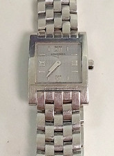 Orologio Longines Acciaio Inox EFCO Quadrato Donna Cassa 21mm