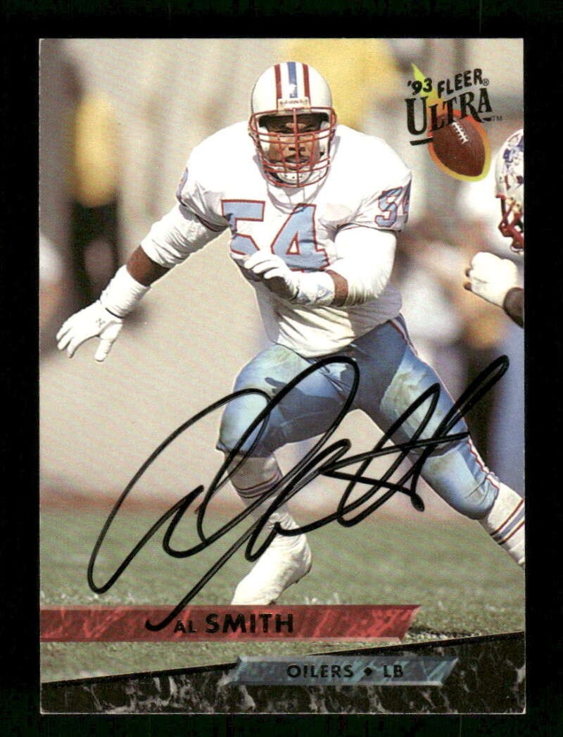 1993 Fleer Ultra Football 174 Al Smith  signed auto autograph very tough BXCP55