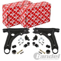 2X febi bilstein Querlenker Vorne Beidseitig Passend FÜR VW Golf Jetta