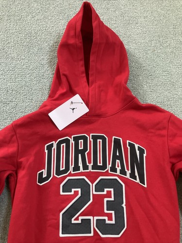 NWT Jordan Big Boys Fleece Pullover TED Hoodie Size L (12-13 Yrs) - Picture 2 of 7