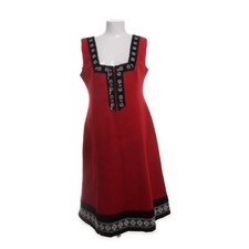 Perry, Dirndl, Größe: 44, Rot/Schwarz/Weiß, Damen #Mjx
