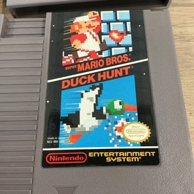 Lot of 4 Nintendo NES Games Super Mario Bros 2, Super Mario Bros & Duck Hunt etc