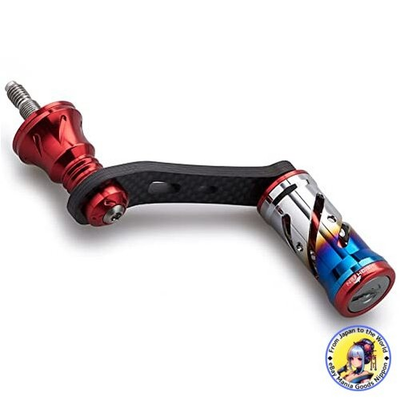 #ad HEIGHTEN Vortex Series 42mm Reel Handle 16mm Knob Shimano Daiwa Spinning Red $75.91