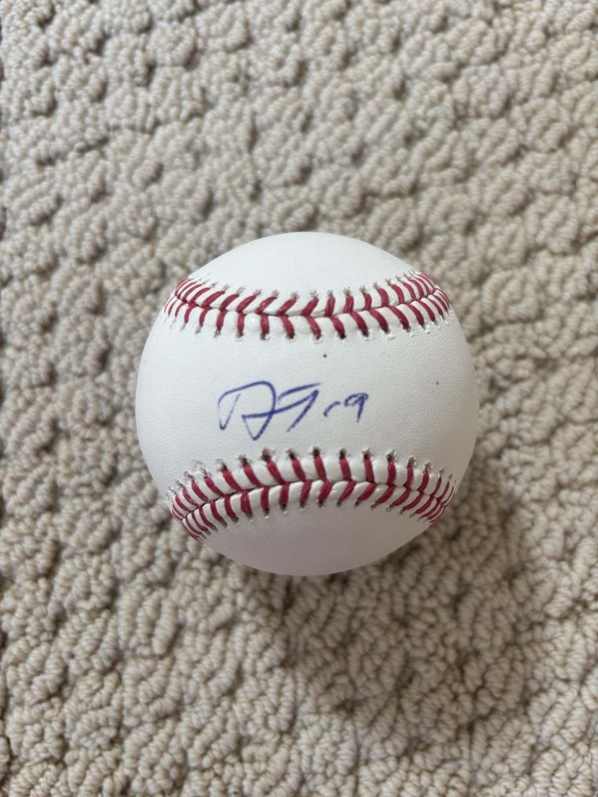 Adam Thielen Autographed Signed Minnesota Vikings OML Baseball JSA Auto NFL Rare 