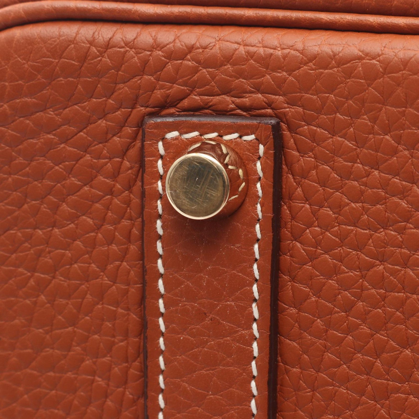 HERMES Birkin 35 Handbag I Taurillon Clemence Etrusque Used GHW image 8