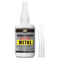 Lmq Lash Sekundenkleber Extra Stark FüR Metall 25G HitzebestäNdiger Metallkleber