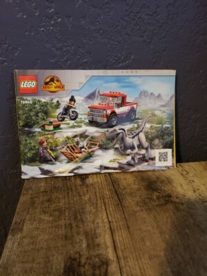 Lego 76946 Jurassic World Dominion Instruction Guide Book MANUAL ONLY