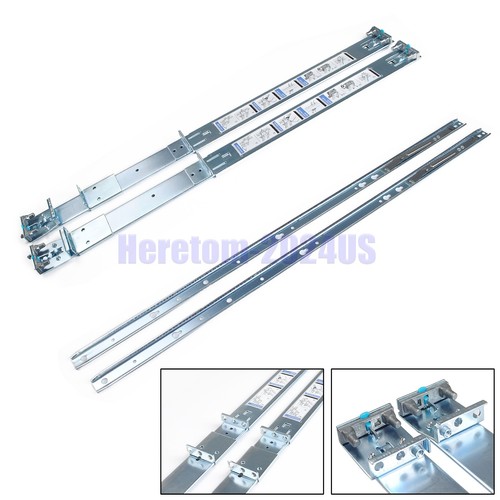 Kit rails de rail prêts statiques Dell PowerEdge R320 R420 R630 R640 1U 053D7M - Photo 16/24